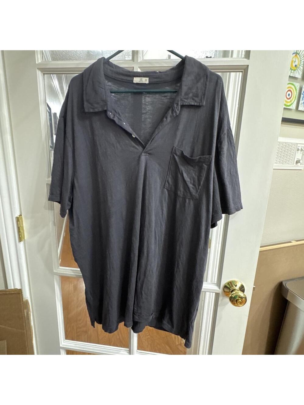 Flint and Tinder Men's Grey and Black Shirt